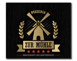 Pizzeria Zur Mühle Salzgitter logo.